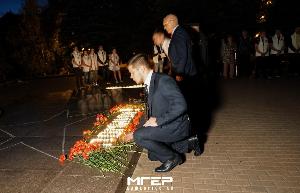 В ночь с 21 на 22 в Парке Победы прошла акция «Свеча памяти» Республика Башкортостан DSC08912.jpg