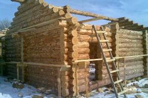 оцилиндрованное бревно, деревянные дома Город Уфа