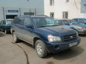 продается Toyota Highlander 2001г. в.  Тойота Хайлендер спереди слева(2).JPG